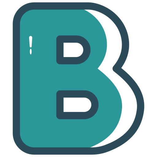 B